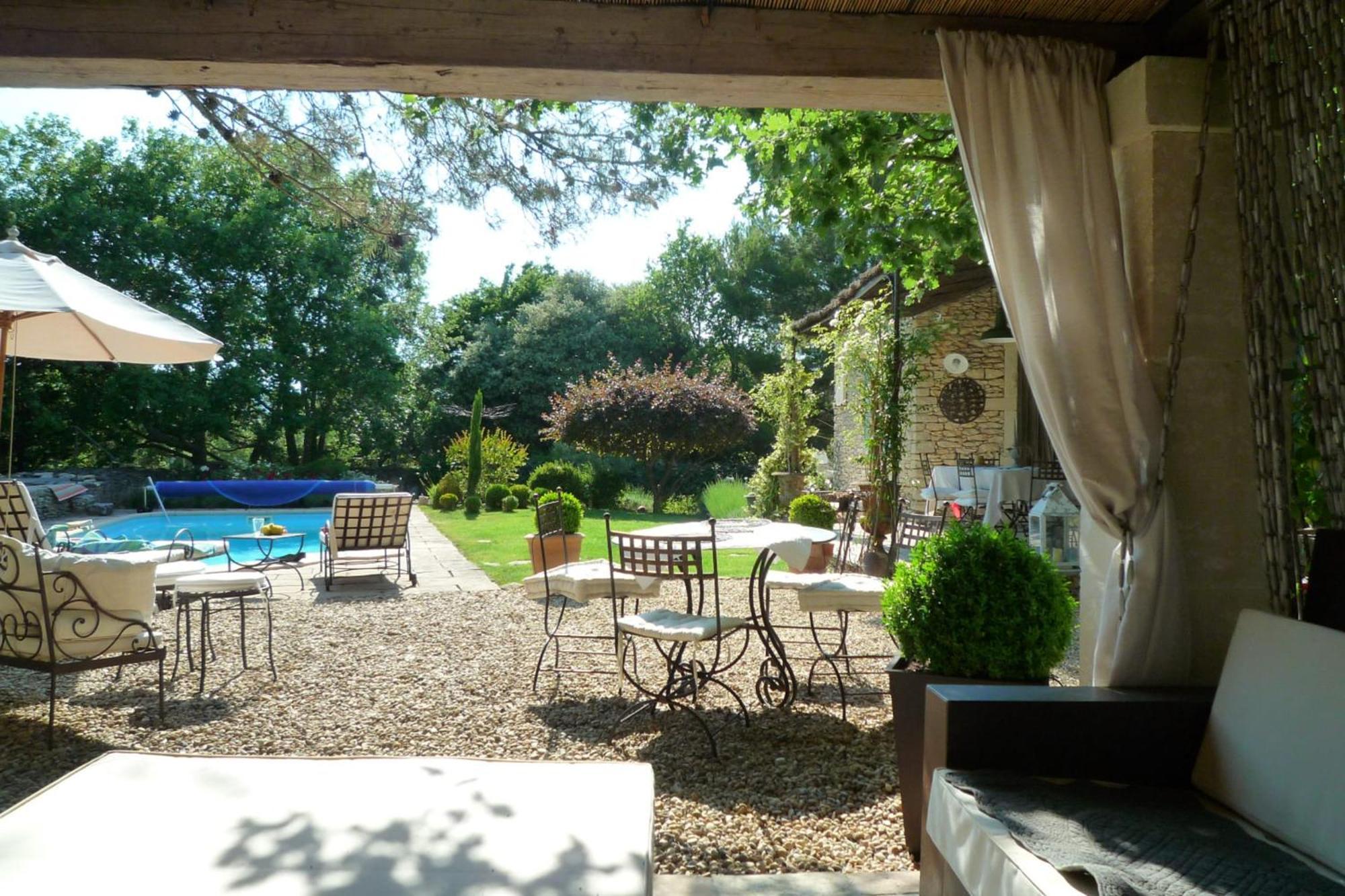 Beautiful Provencal Villa With Pool And Jacuzzi Lacoste (Vaucluse) Exterior foto