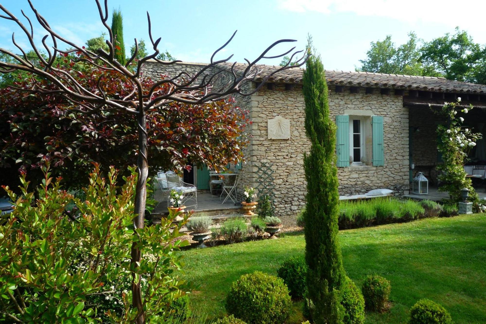 Beautiful Provencal Villa With Pool And Jacuzzi Lacoste (Vaucluse) Exterior foto