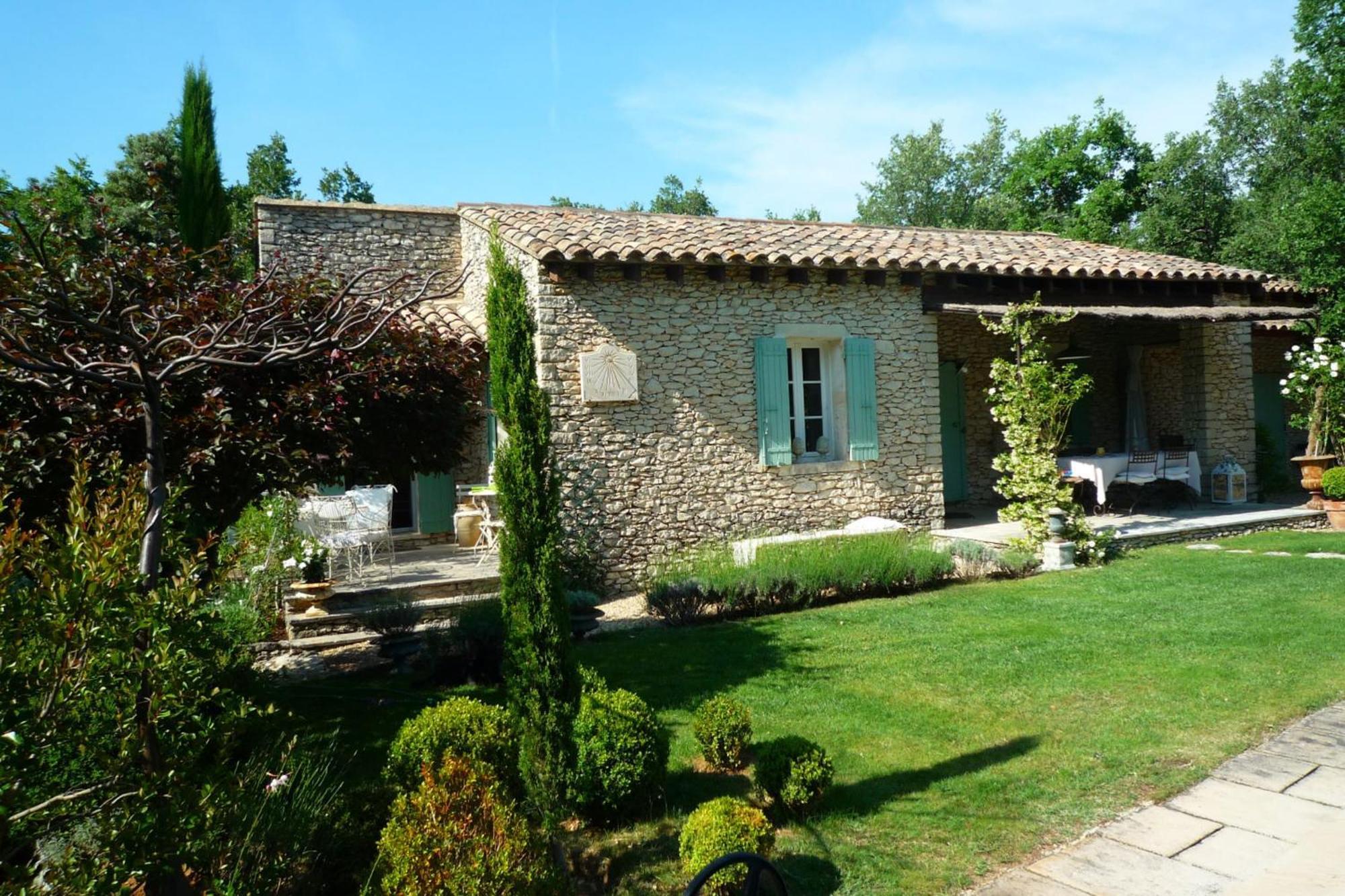 Beautiful Provencal Villa With Pool And Jacuzzi Lacoste (Vaucluse) Exterior foto